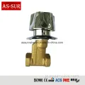 BRASS BULDING IN STOP VALVE COCK AS-WS007